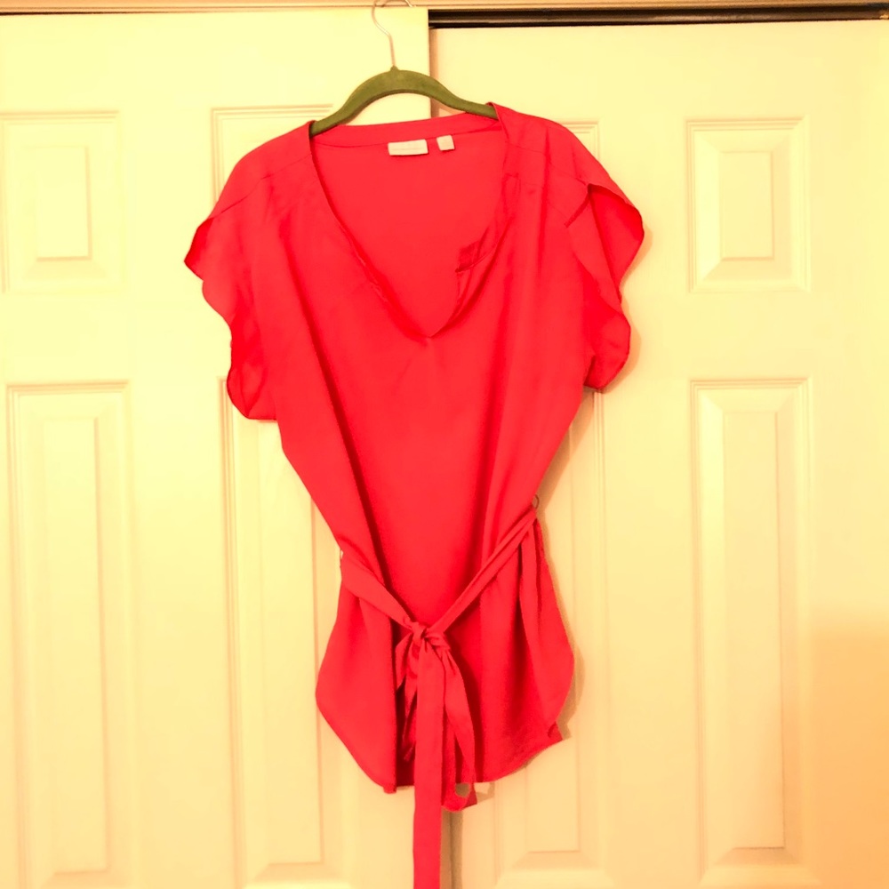 New York and Company Raspberry Pink Tunic XL